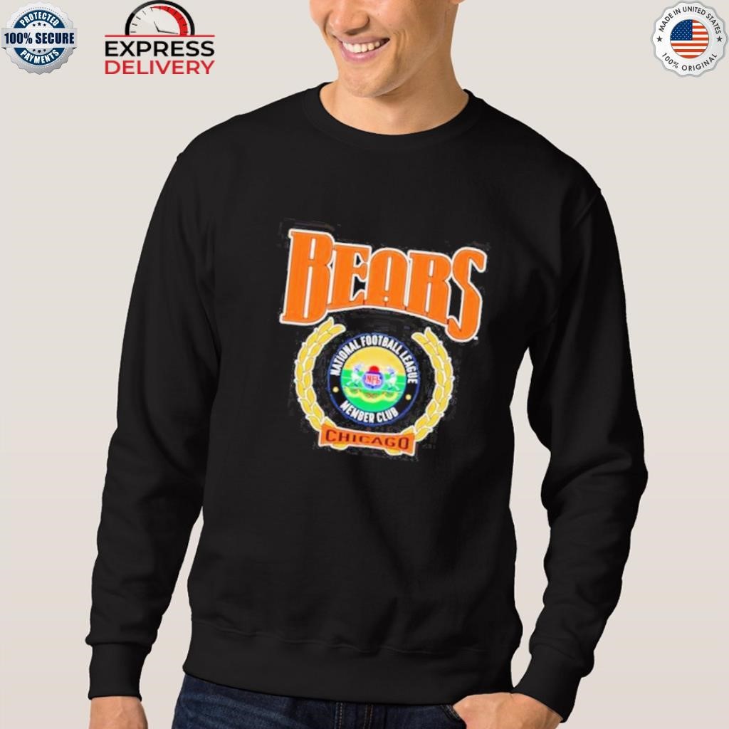 Chicago Bears NFL 'Members Club' Sweatshirt - Medium – The Vintage Store