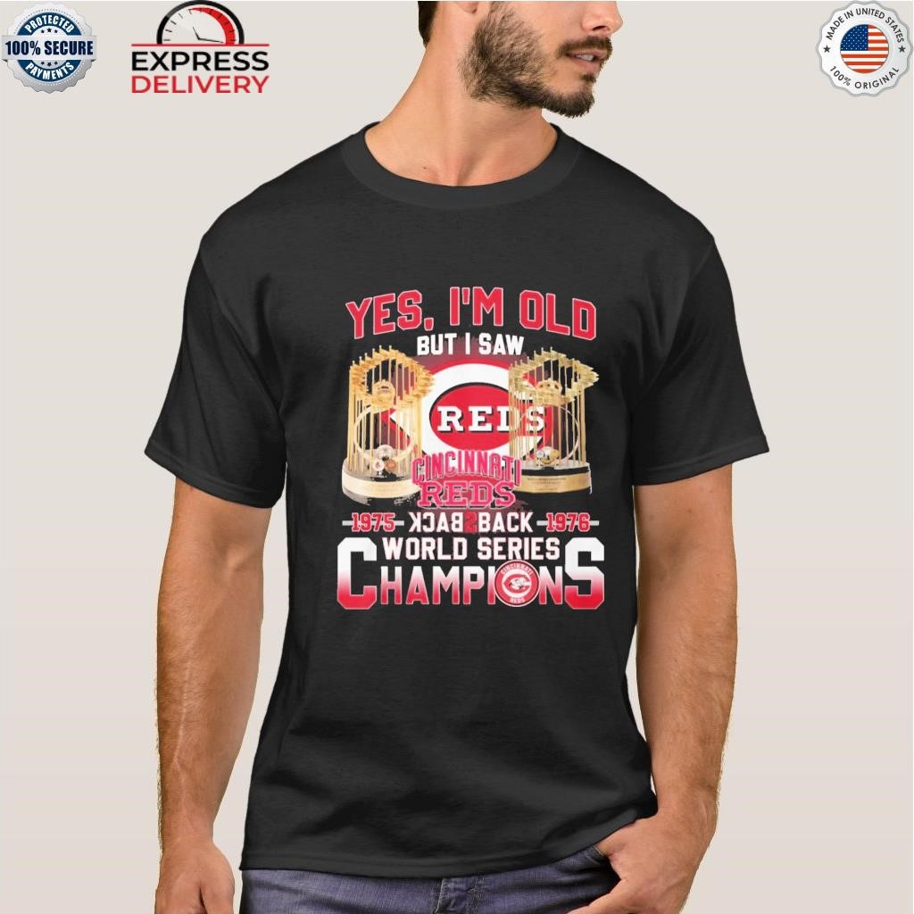 Vintage Cincinnati Reds World Series Champions T-Shirt Size Large