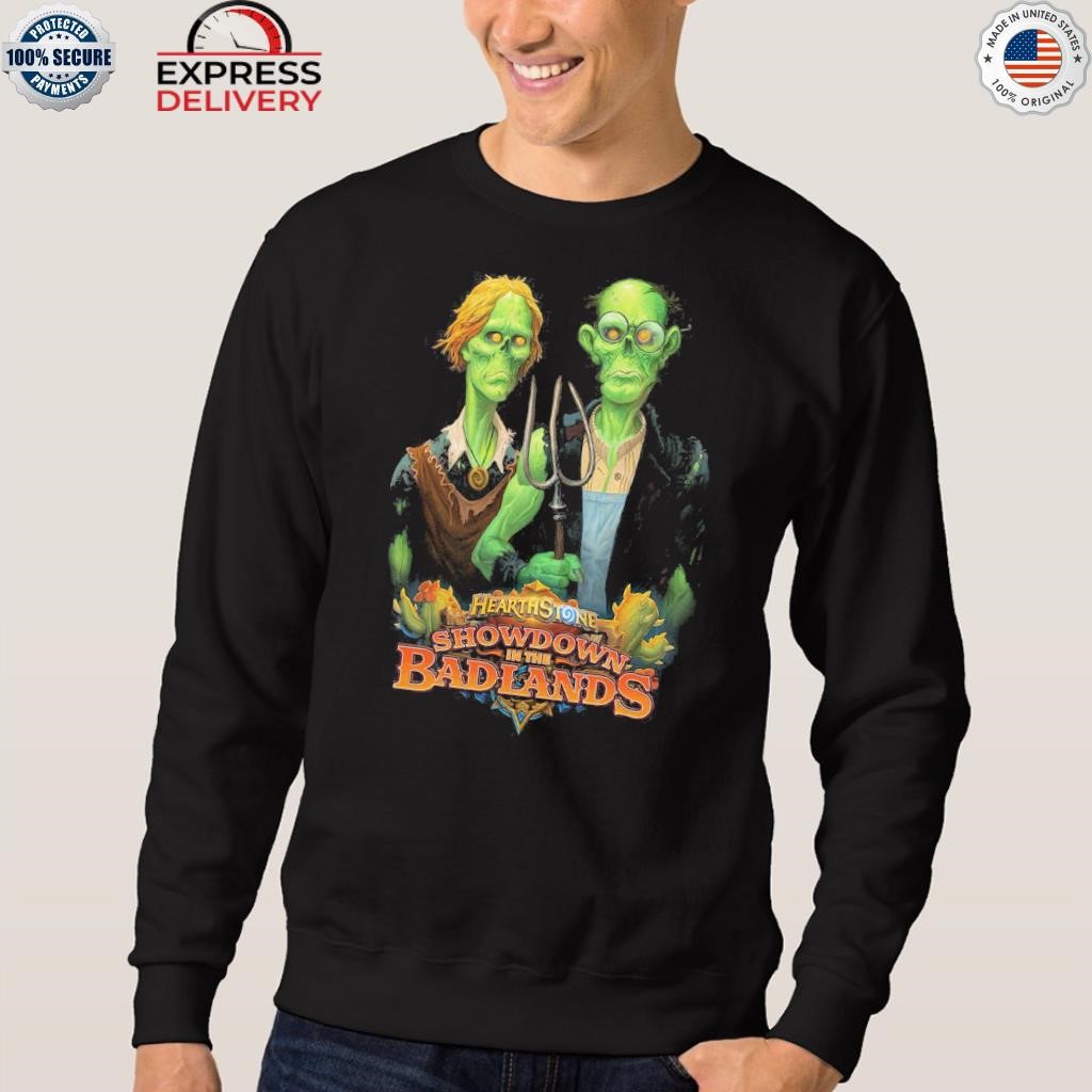 Official hearthstone Showdown in The Badlands Halloween Shirt, hoodie,  sweater, long sleeve and tank top