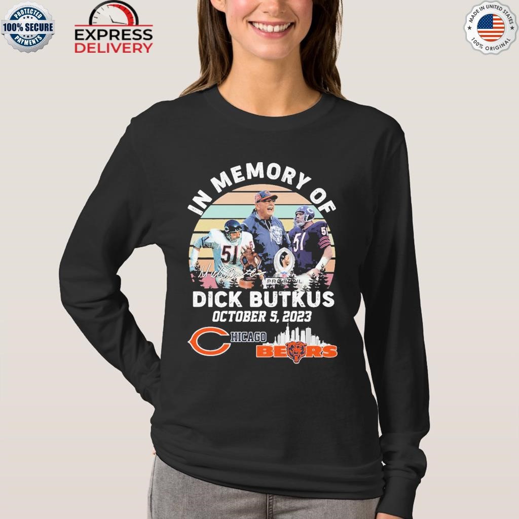 Chicago Bears 103rd anniversary 1920-2023 thanks for the memories  signatures shirt, hoodie, sweater, long sleeve and tank top