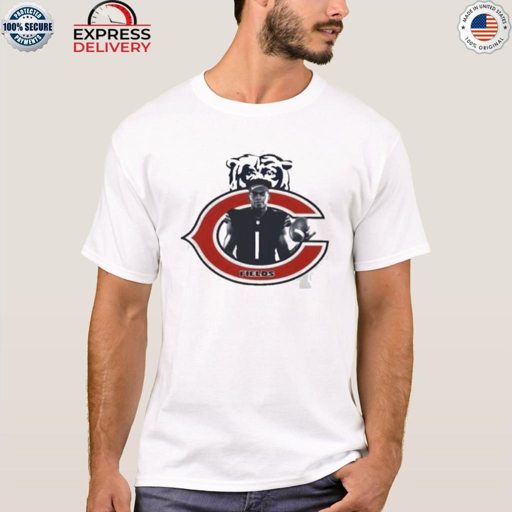 Official chicago Bears Justin Fields T-Shirt, hoodie, tank top, sweater and  long sleeve t-shirt