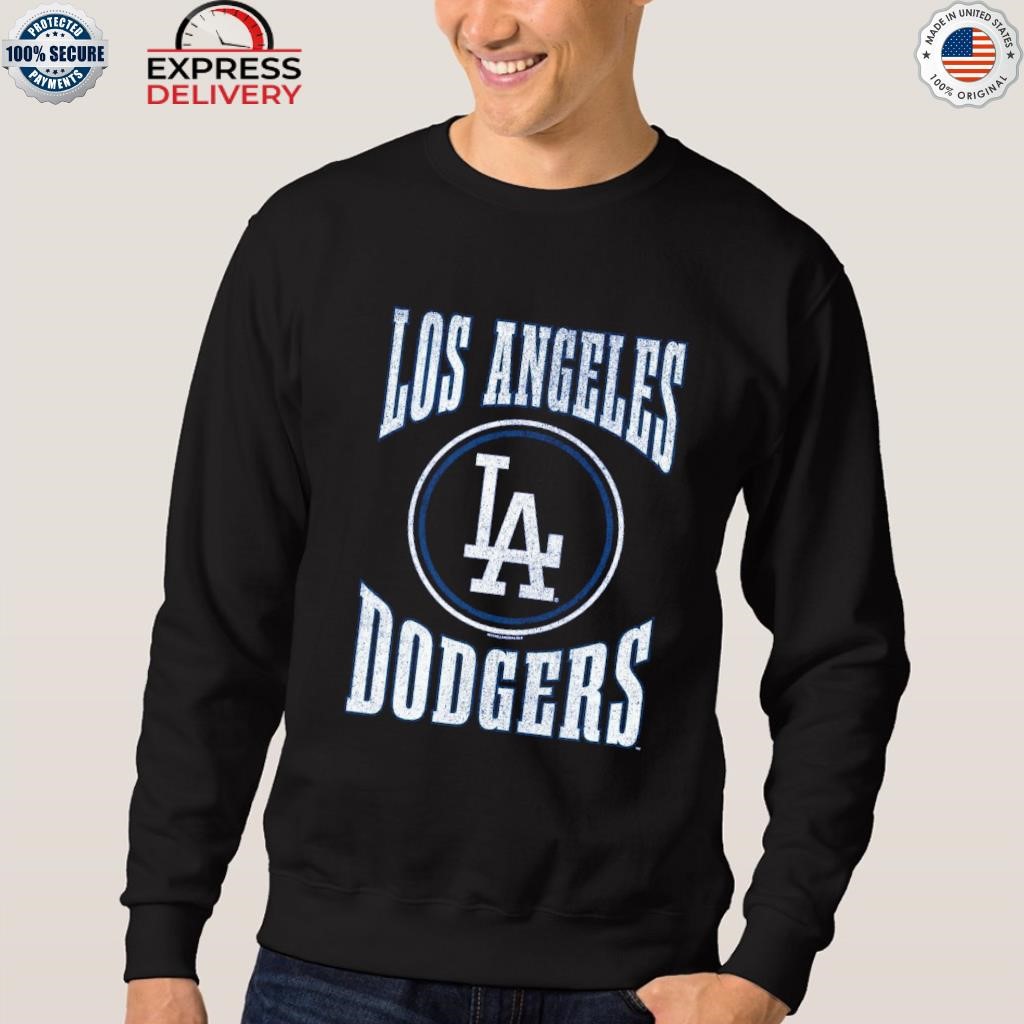 Los angeles Dodgers arched logo slub ls shirt, hoodie, sweater, long sleeve  and tank top