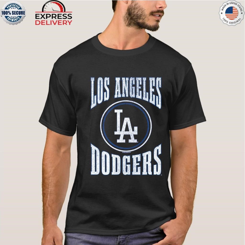 Los angeles Dodgers arched logo slub ls shirt, hoodie, sweater, long sleeve  and tank top