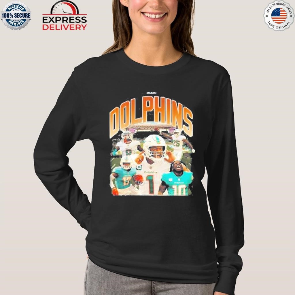 Vintage Miami Dolphins Football Club Tee Shirt