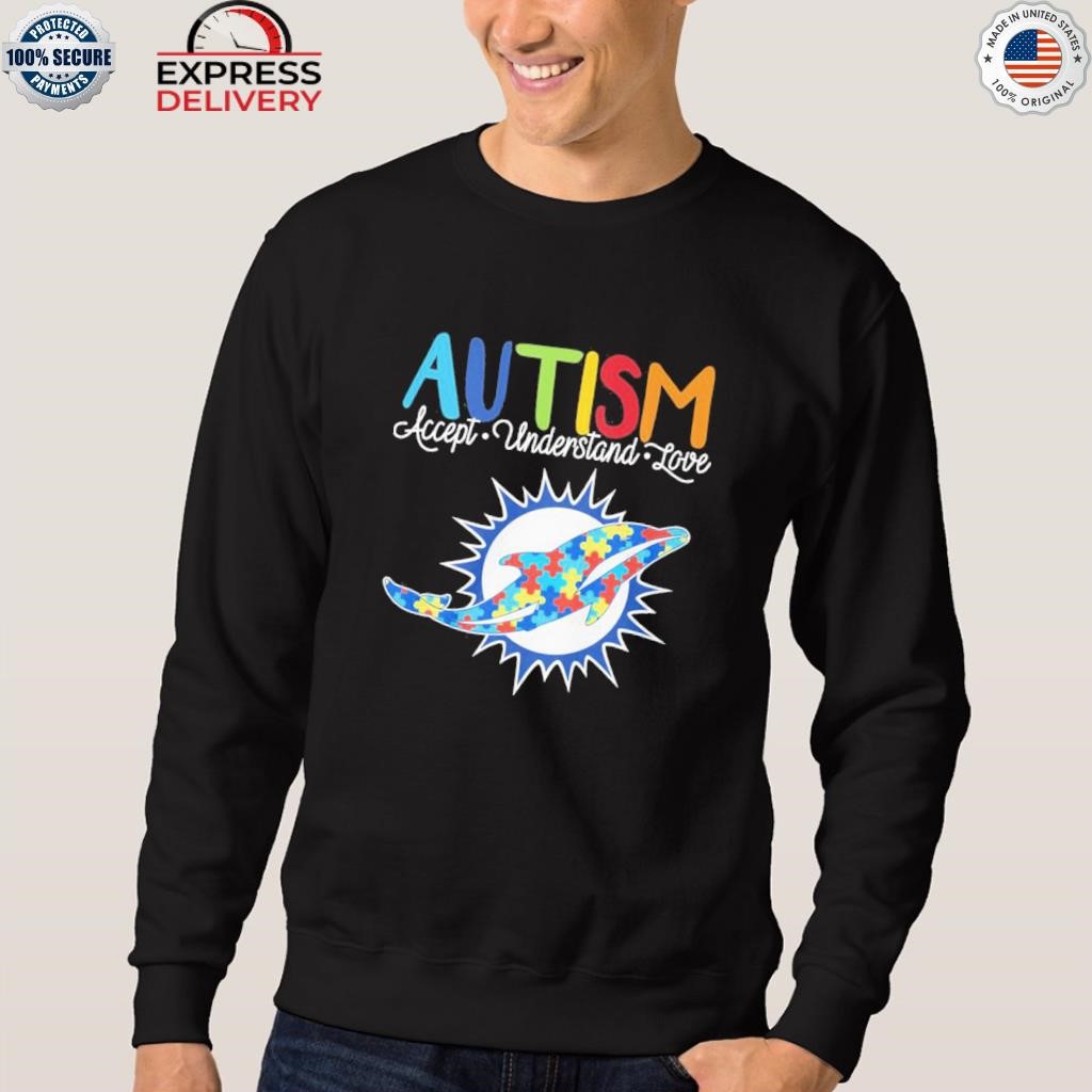 Miami Dolphins NFL Autism Awareness Personalized Hoodie T Shirt