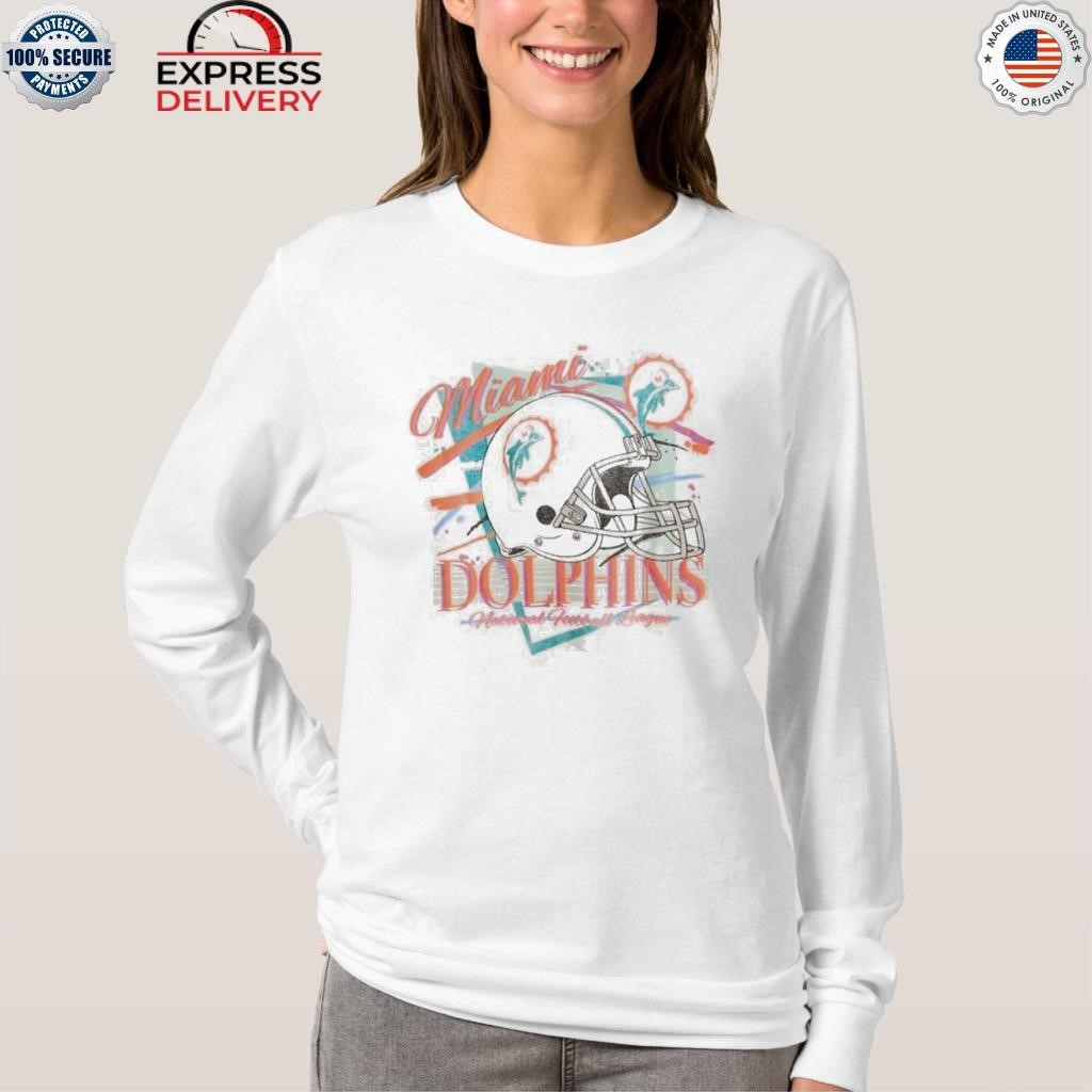 Miami Dolphins Vintage Logo Long Sleeve T-Shirt