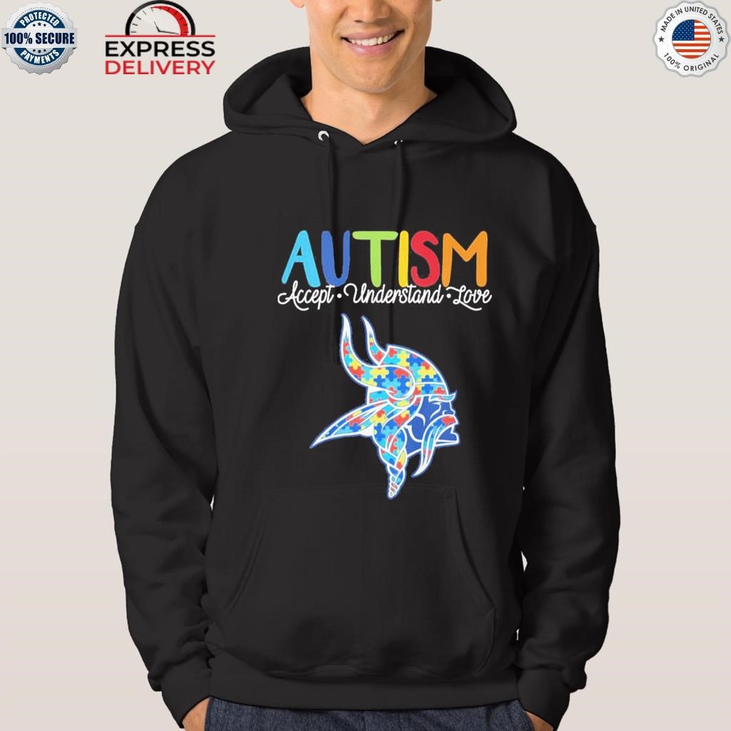 Minnesota Vikings NFL Autism Awareness Accept Understand Love Shirt,  hoodie, sweater, long sleeve and tank top