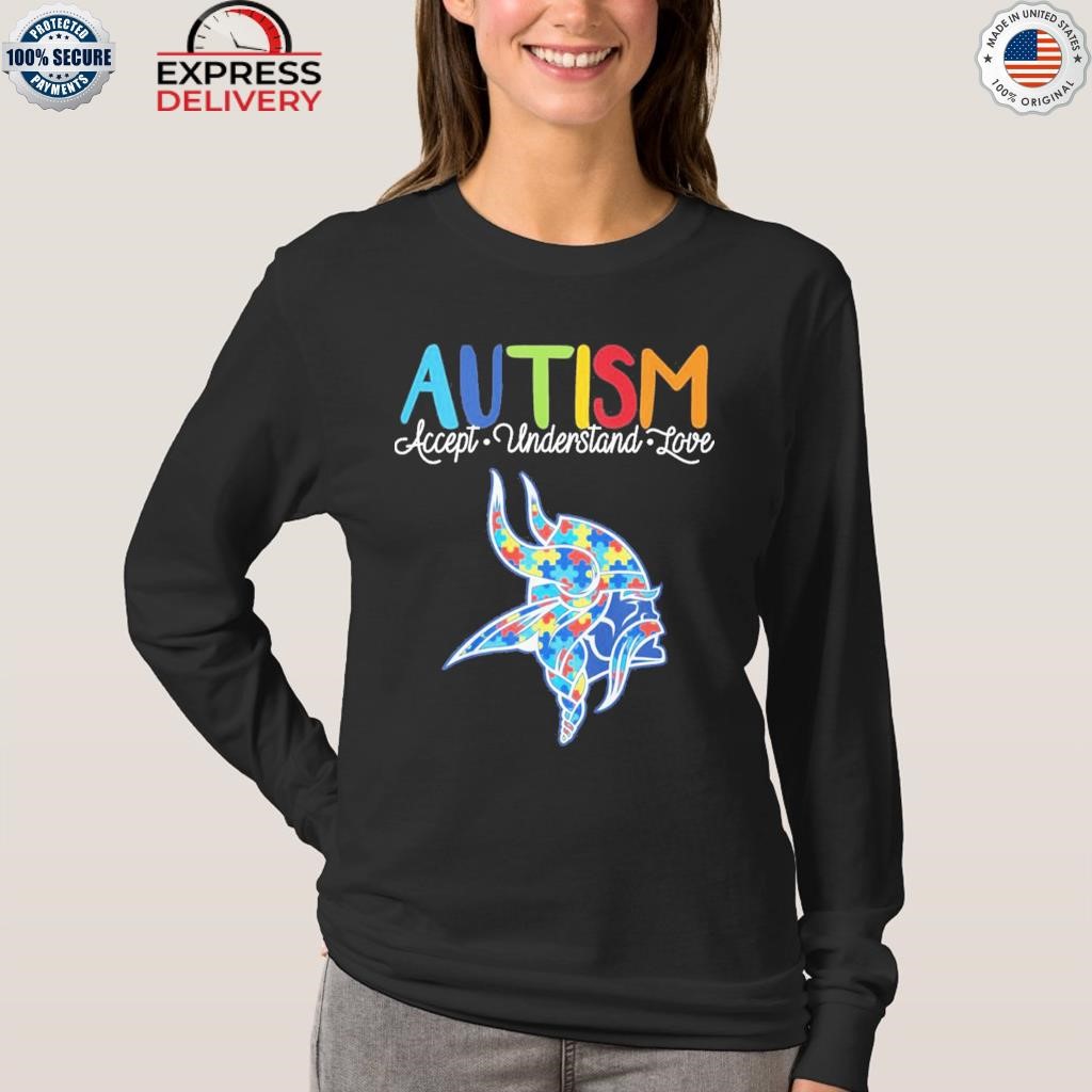 Autism Minnesota Vikings Clothing T-Shirt - TeeNavi