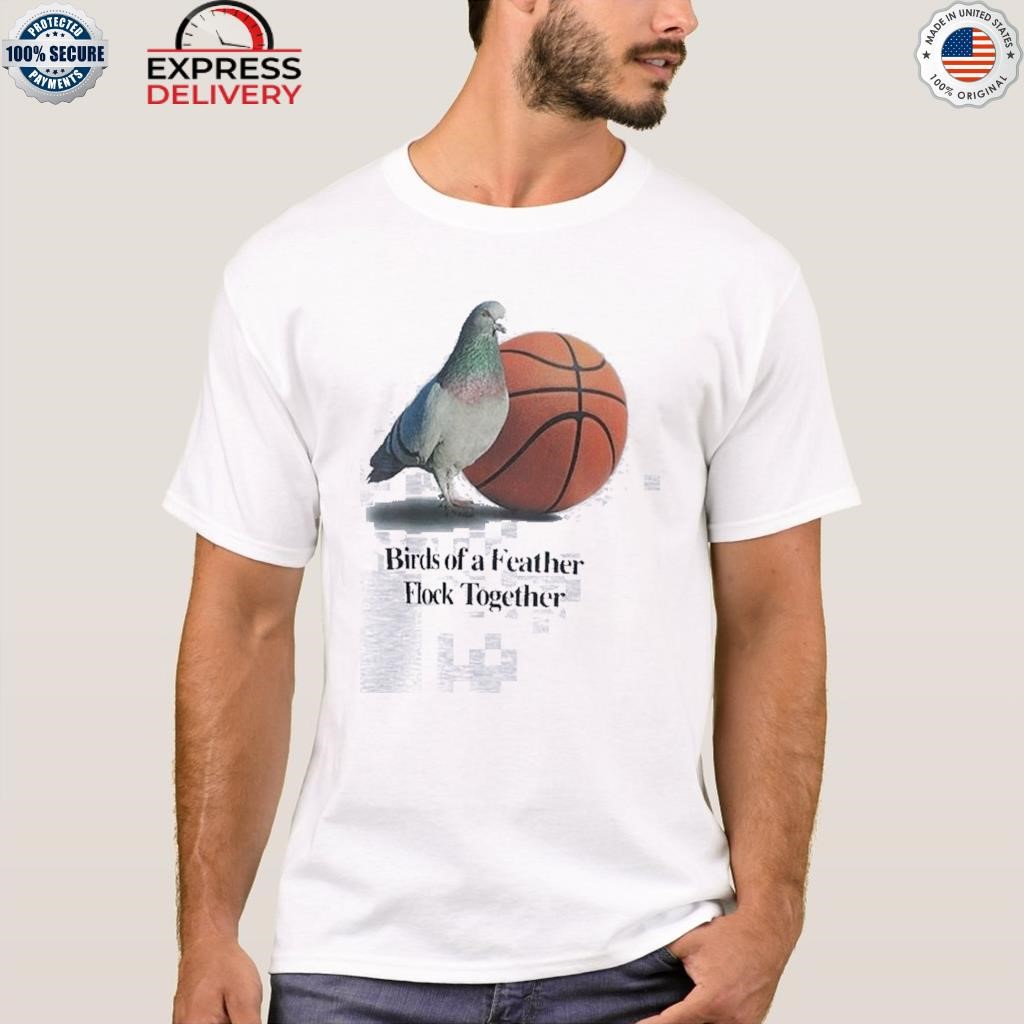 Men's NBA x Staple Heather Gray All Teams Birds of a Feather T-Shirt