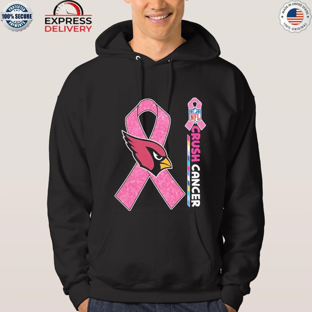 Crush Cancer Arizona Cardinals NFL Shirt Cancer Support Women Men