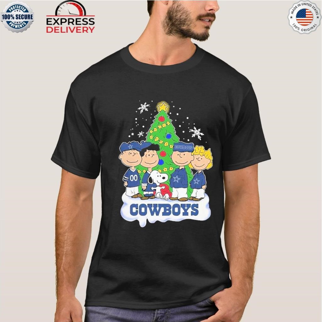 Snoopy The Peanuts Dallas Cowboys Christmas Shirt - High-Quality