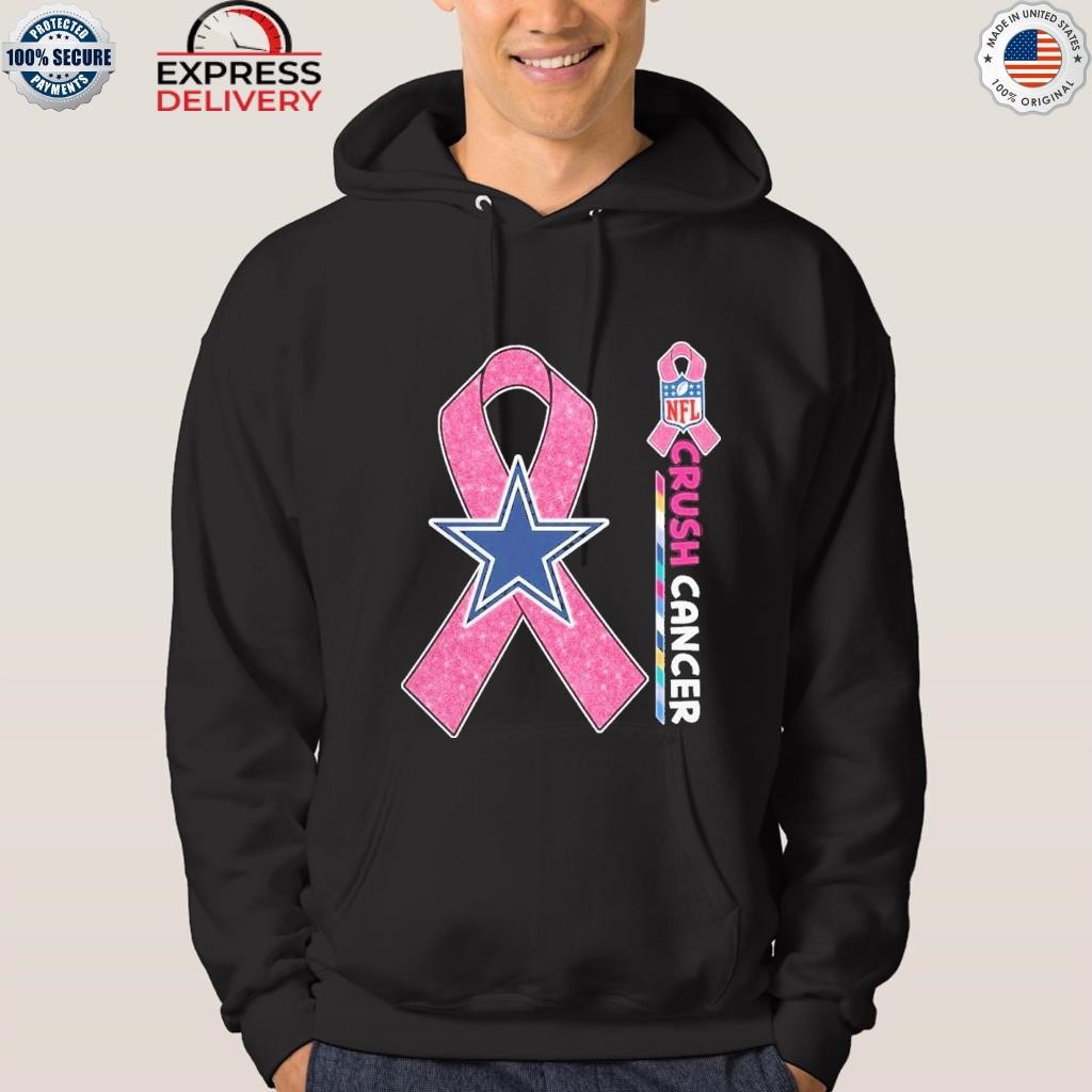 NFL Crush Cancer Dallas Cowboys Shirt, hoodie, sweater, long