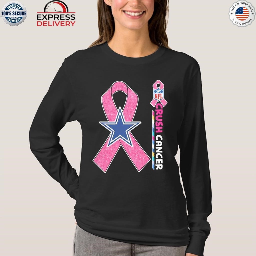 Crush Cancer Dallas Cowboys NFL Shirt Cancer Support Women Men Shirt - Best  Seller Shirts Design In Usa