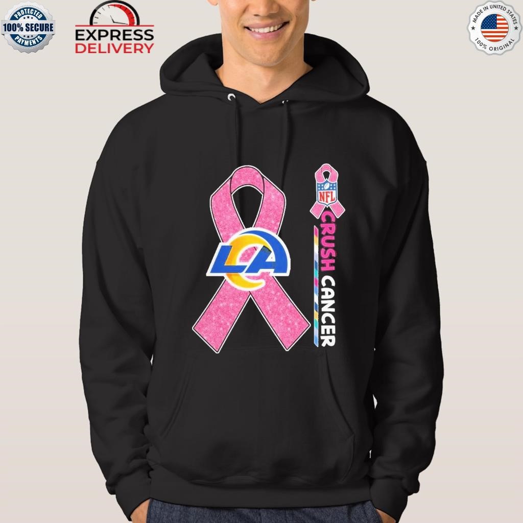 NFL In October We Wear Pink Los Angeles Rams Shirt, hoodie