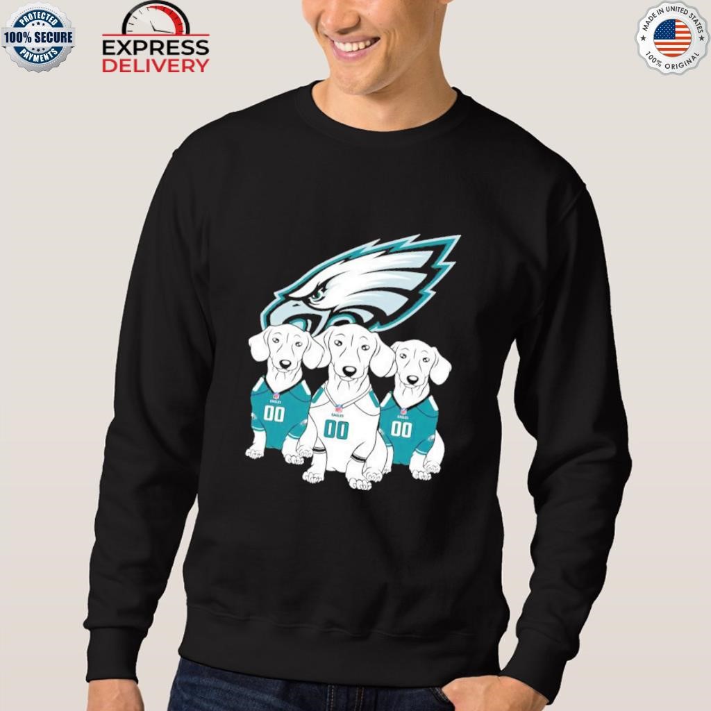 Dachshund Philadelphia Eagles Kids T-Shirt - TeeHex