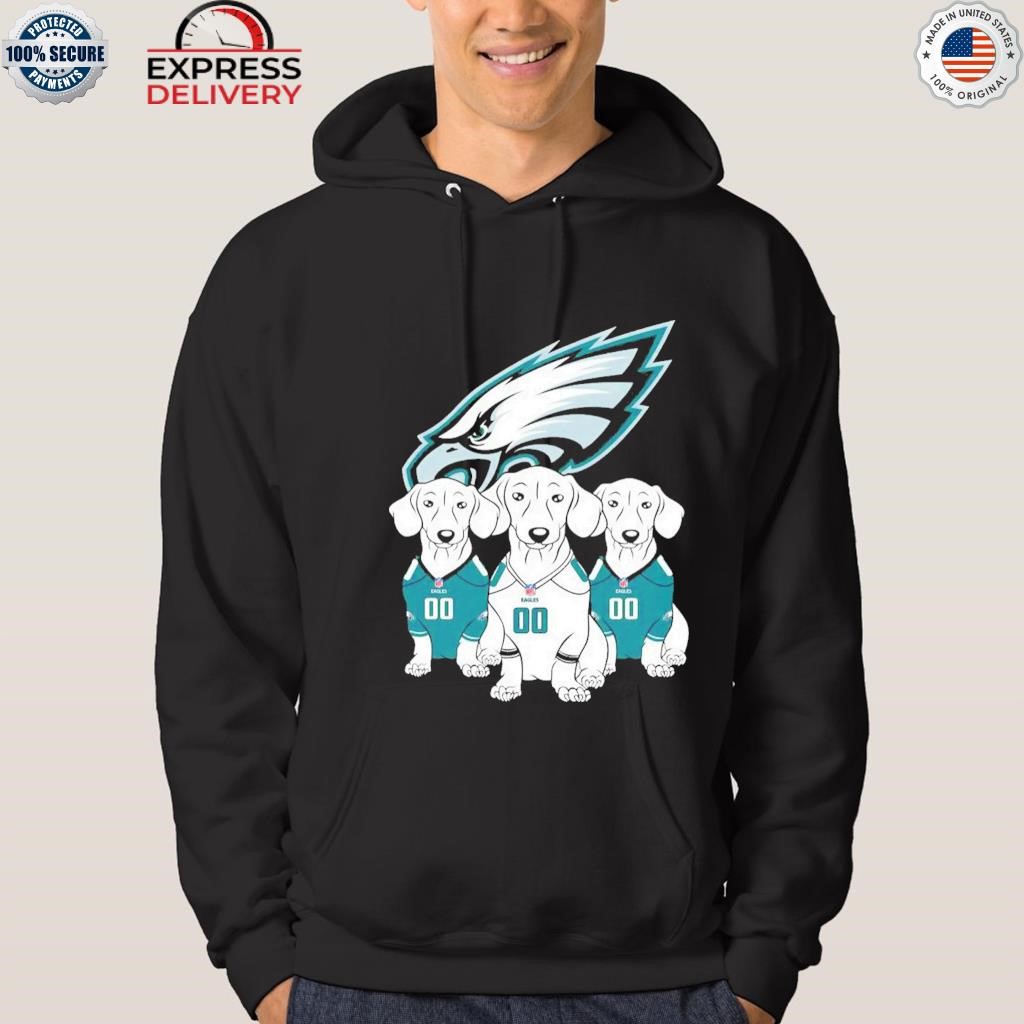 Dachshund Philadelphia Eagles Kids T-Shirt - TeeHex