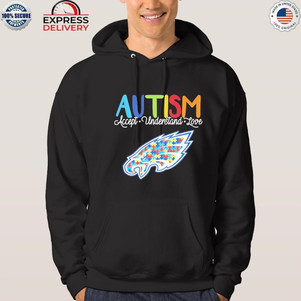 Original It's Ok To Be Different Philadelphia Eagles Autism Awareness shirt,  hoodie, sweater, longsleeve t-shirt