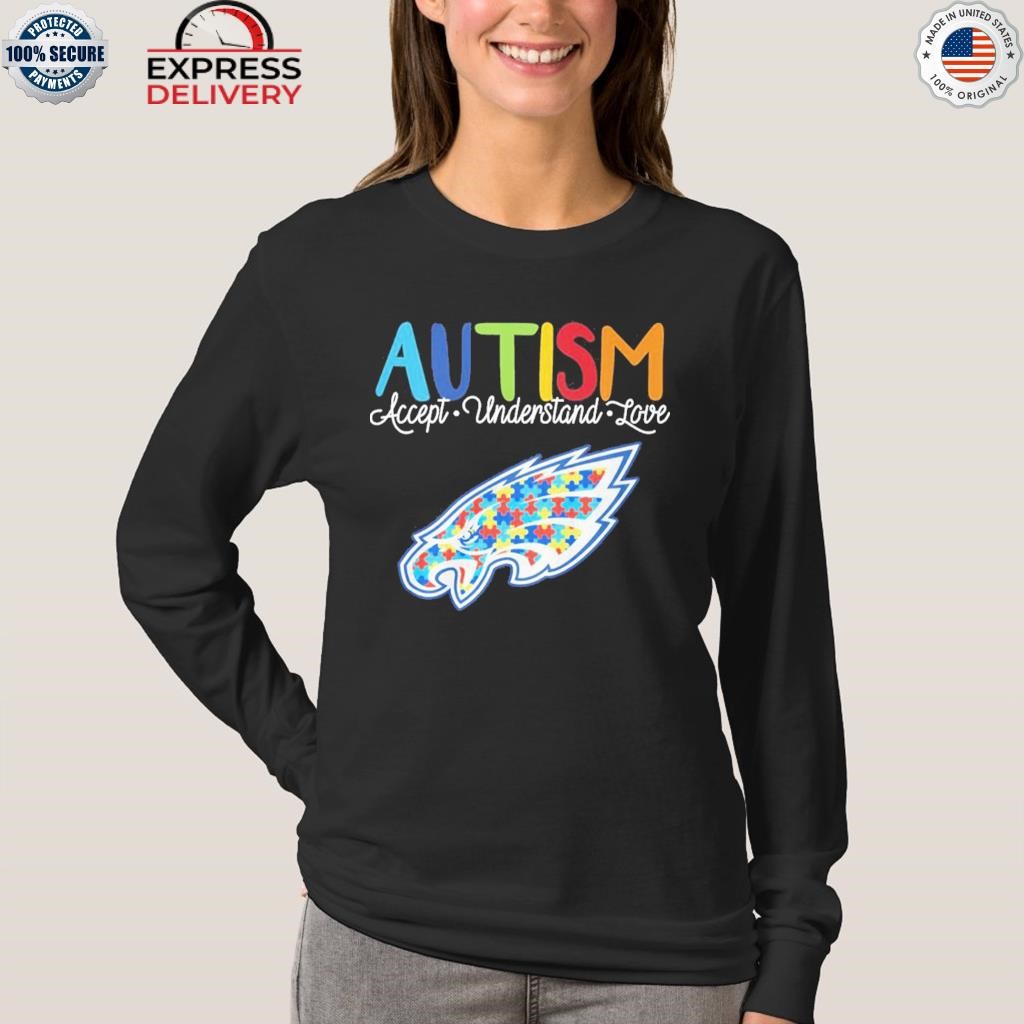 Peace Love Autism Philadelphia Eagles Nfl Merch Official