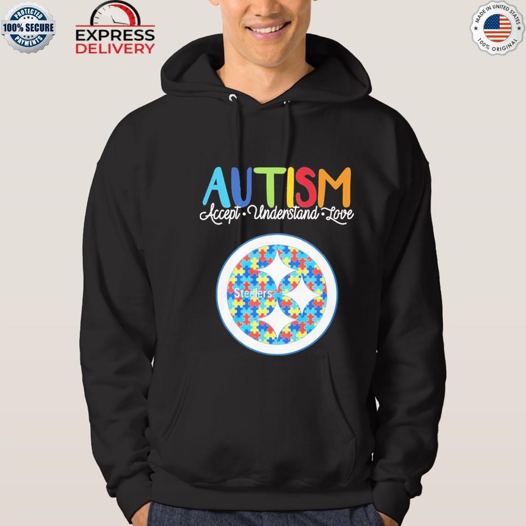 Pittsburgh Steelers NFL Special Autism Awareness Design Hoodie T