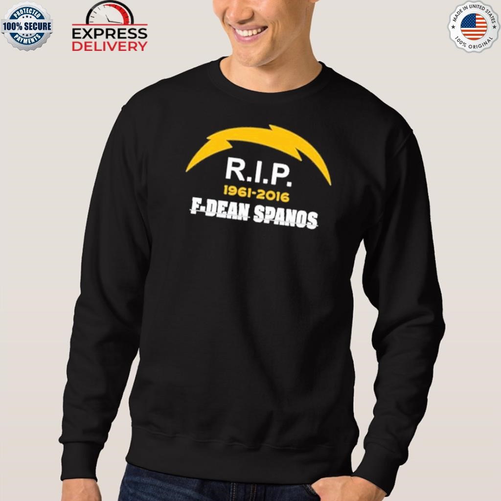 San Diego Chargers rip 1961 2016 F Dean Spanos shirt - Limotees