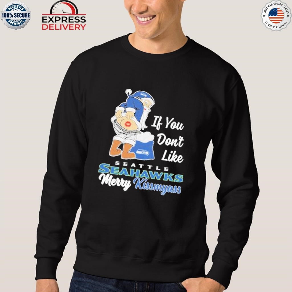 Official santa butt if you don't like tennessee titans merry kissmyass  christmas shirt, hoodie, sweater, long sleeve and tank top