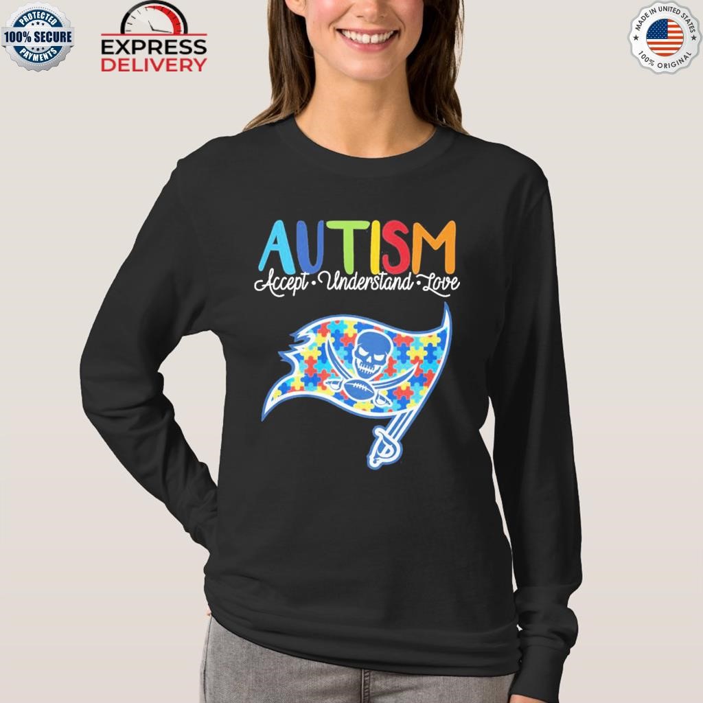 Tampa Bay Buccaneers Infiniti Autism It's Ok To Be Different shirt, hoodie,  sweater, long sleeve and tank top