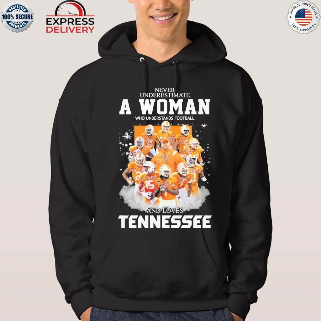 Never Underestimate A Woman Who Understands Baseball And Loves Tennessee T  Shirt - Growkoc