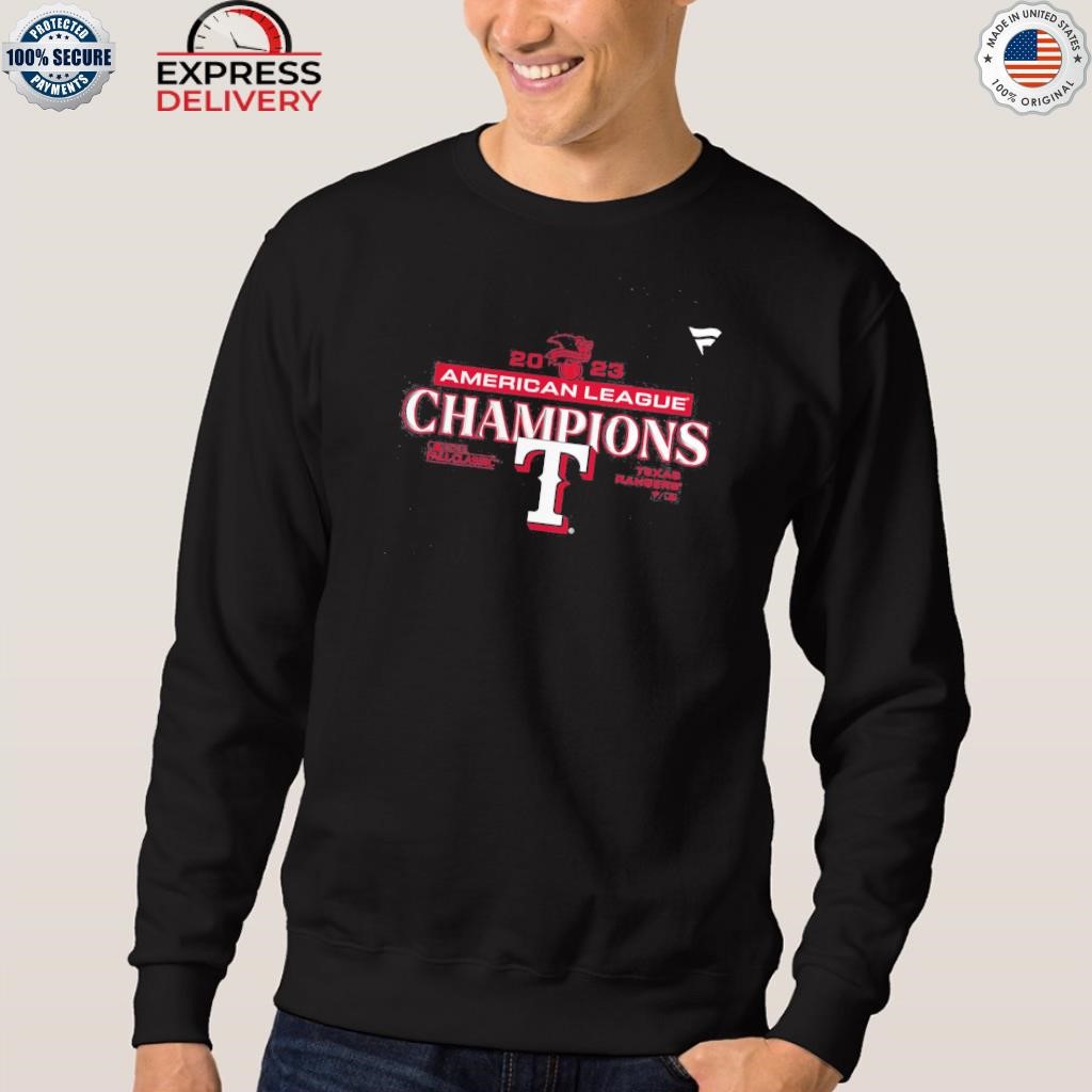 Texas Rangers Fanatics Branded Official Logo T-Shirt - Red