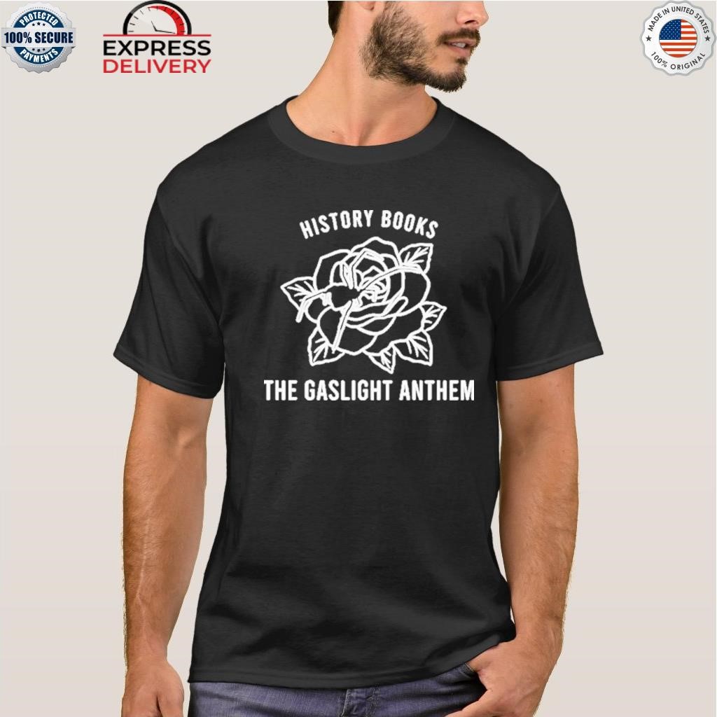 The gaslight anthem spider rose history book shirt, hoodie