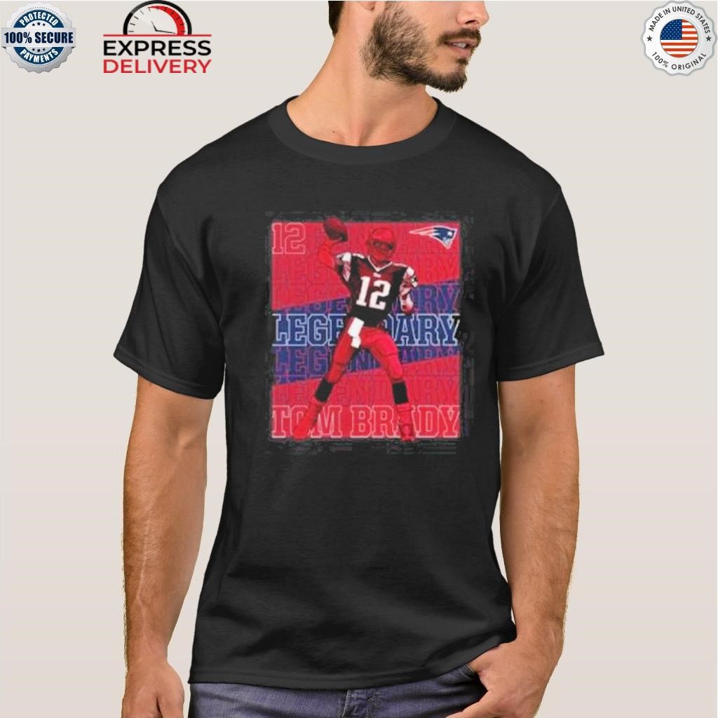 Official Tom Brady New England Patriots Fanatics Branded Legendary shirt -  TypoTees