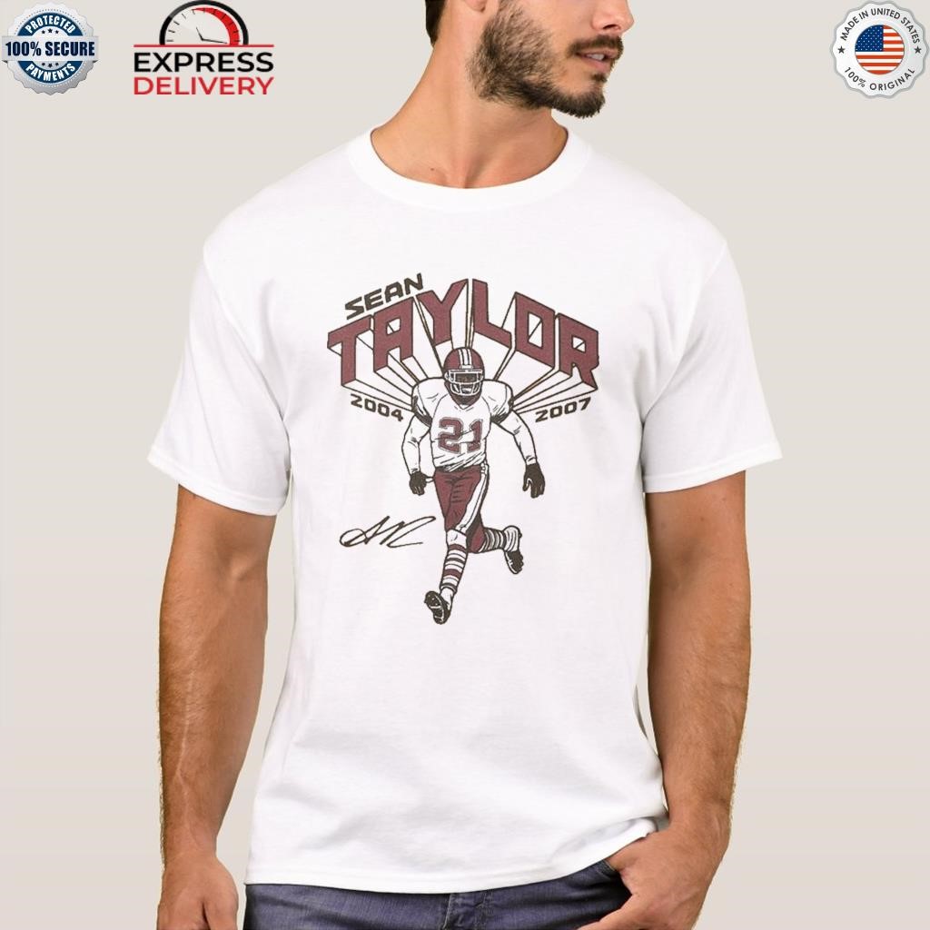 Sean Taylor Washington Redskins thanks for the memories signature T-shirt,  hoodie, sweater, long sleeve and tank top