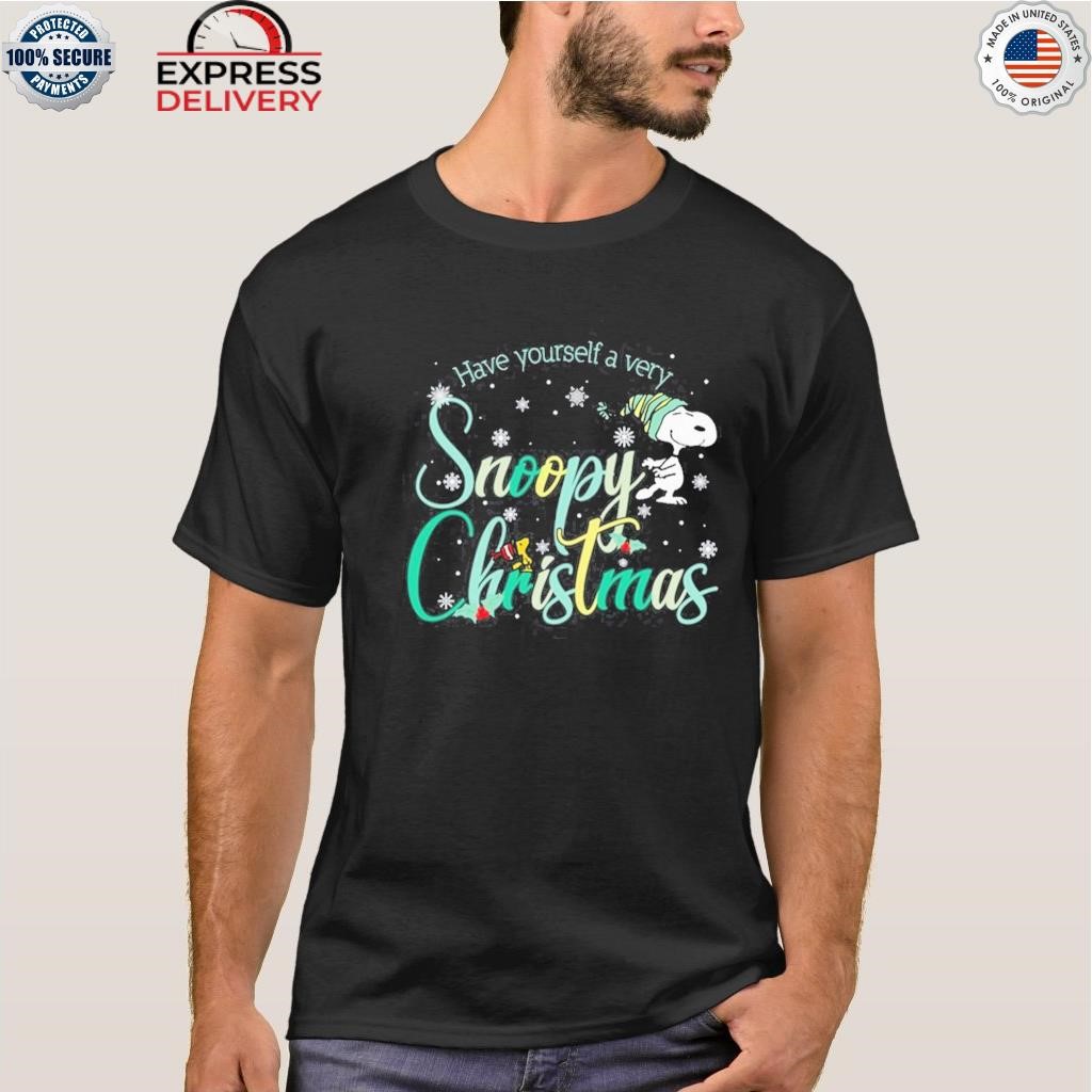 Have yourself a very Snoopy Christmas shirt