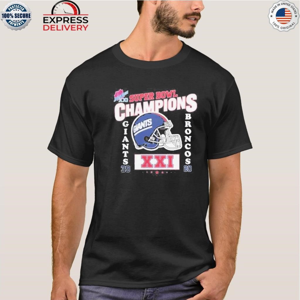 New york giants hometown super bowl champions shirt