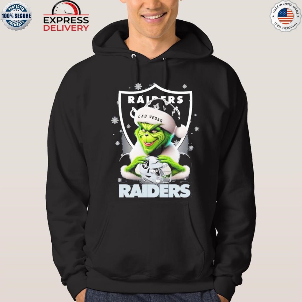 Las Vegas Raiders grinch merry christmas 2023 shirt - teejeep