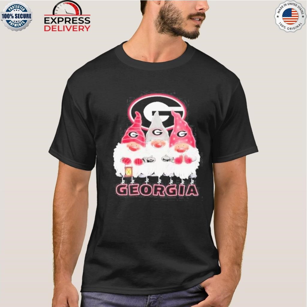 Santa gnome Georgia Bulldogs Christmas shirt
