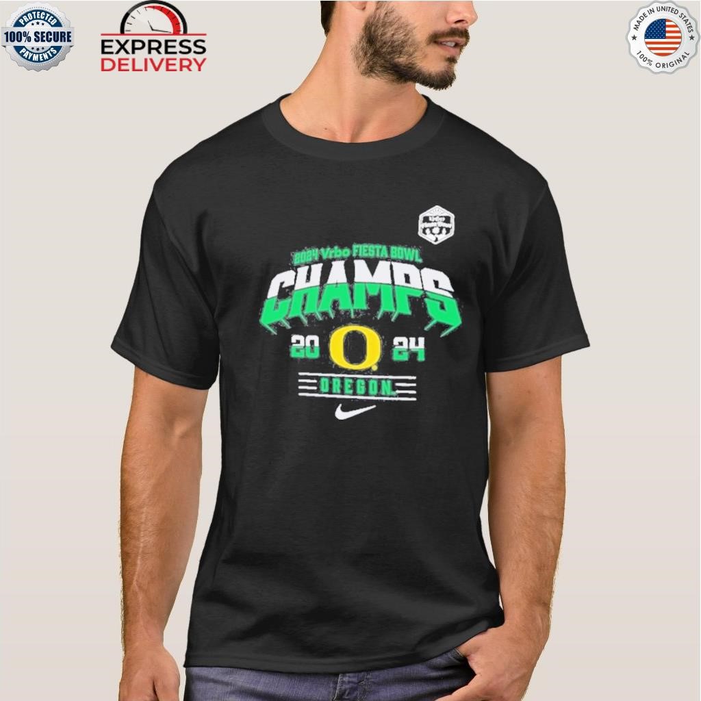 Nike Oregon ducks 2024 fiesta bowl champions locker room shirt, hoodie ...