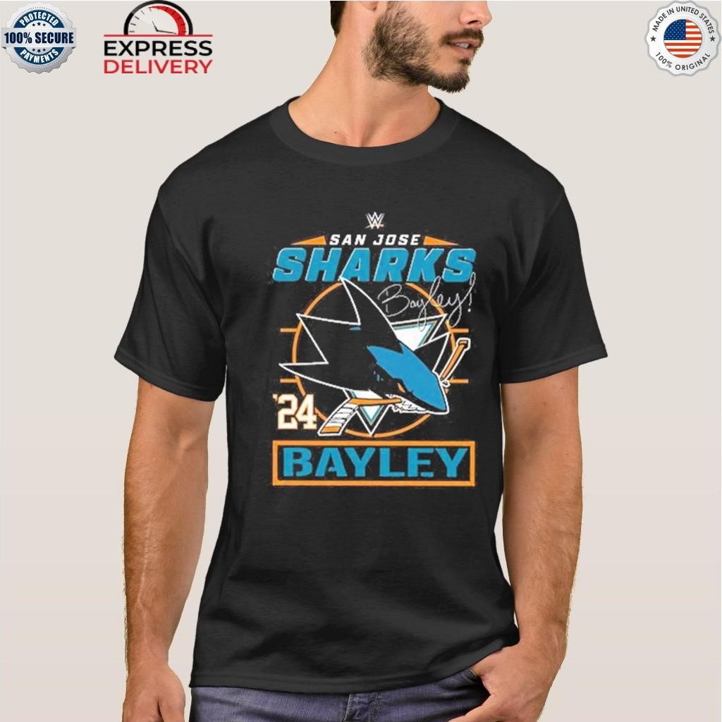 Bayley x san jose sharks shirt