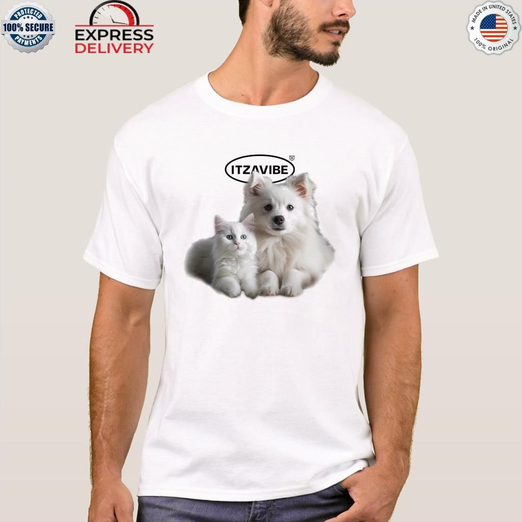 Cat and dog friend itzavibe shirt, hoodie, sweater, long
