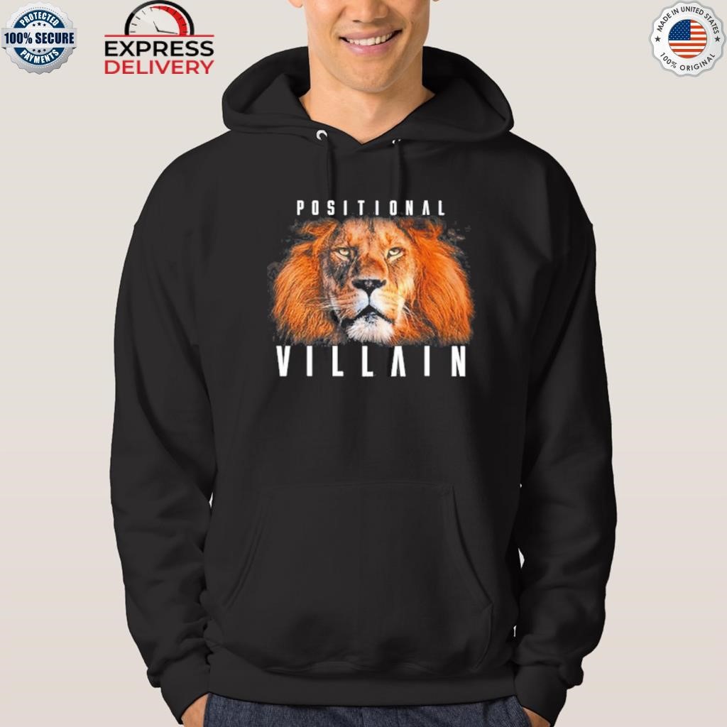 Positional villain hoodie