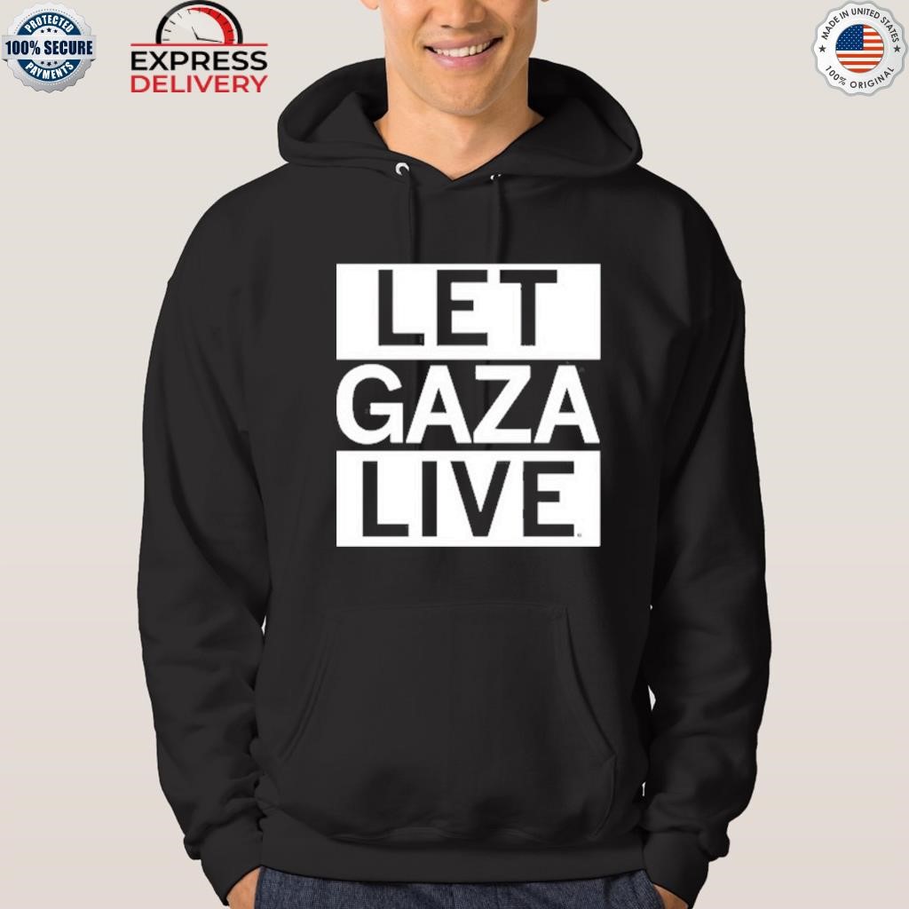 Raygun let gaza live hoodie