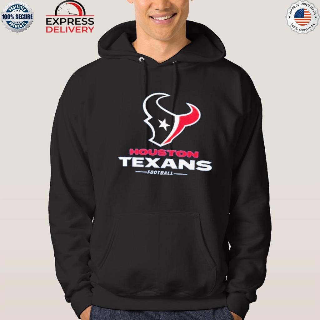 Houston texans team lockup hoodie