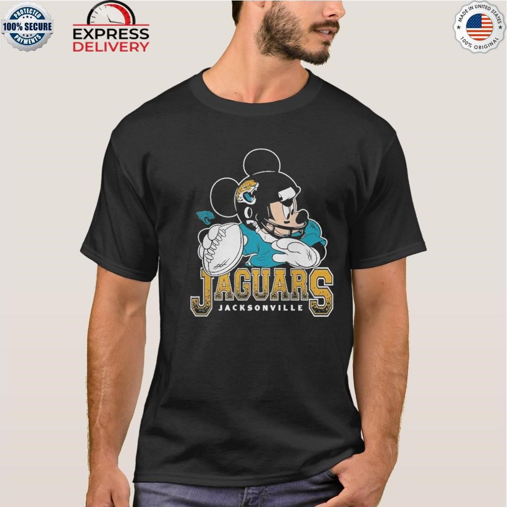 Jacksonville jaguars junk food disney mickey qb shirt