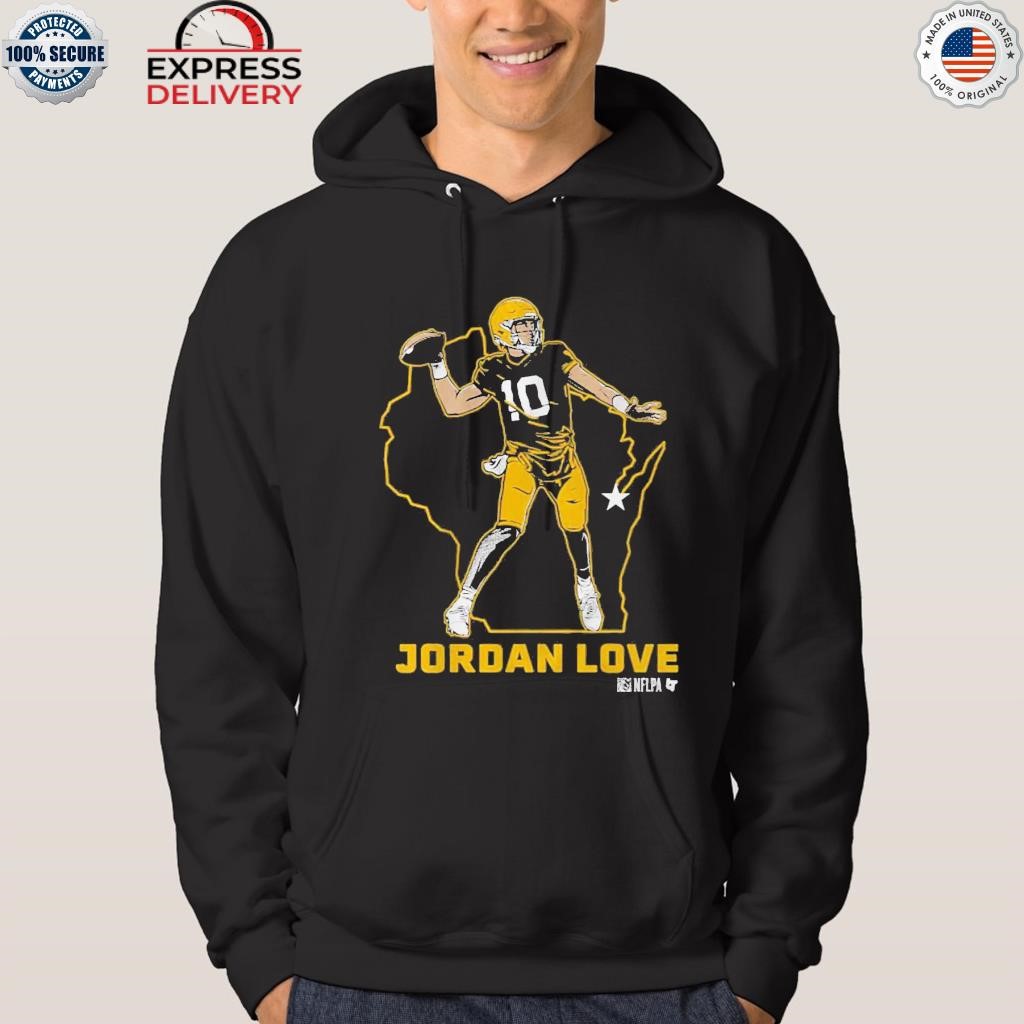 Jordan love state star hoodie