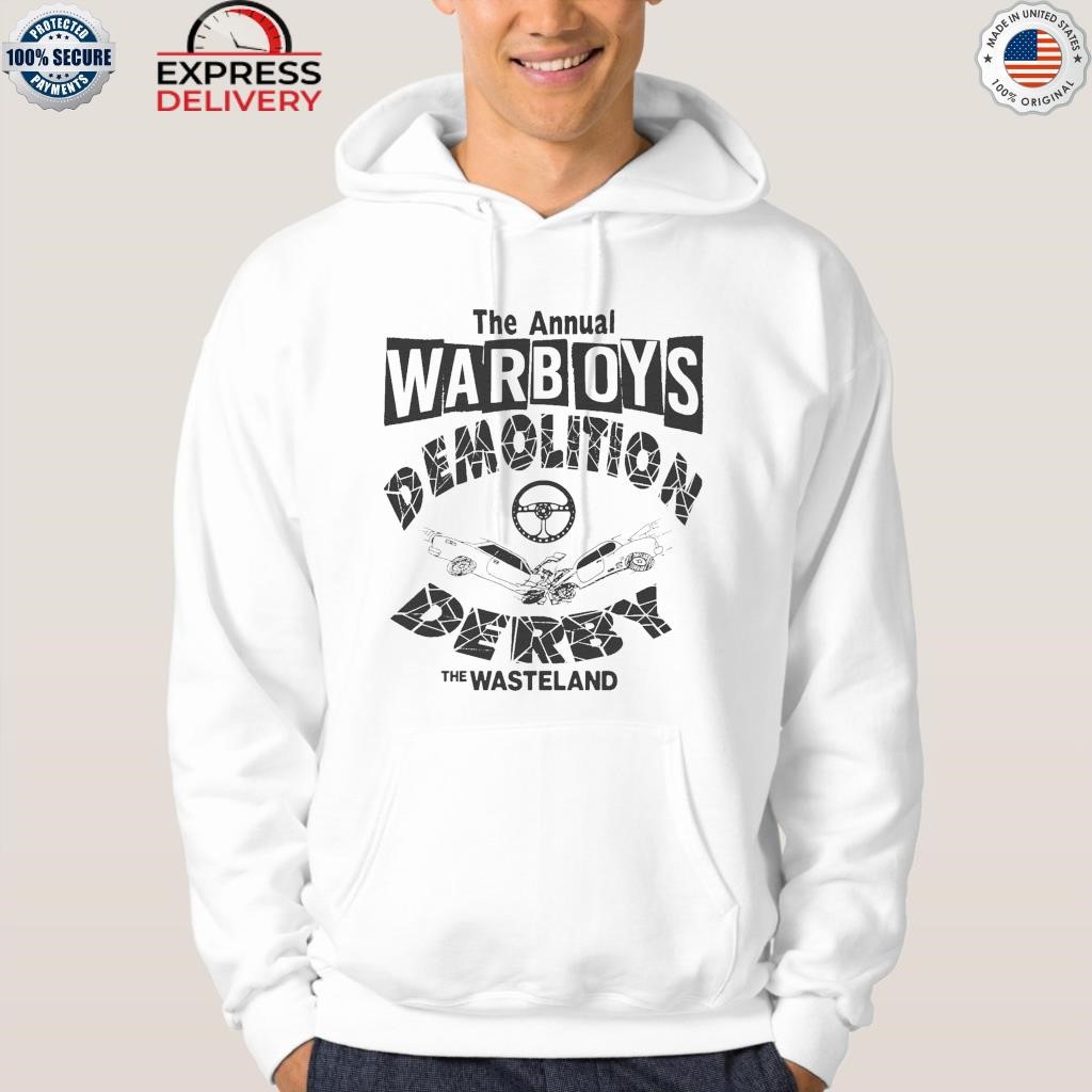 The annual warboys demolition derby hoodie