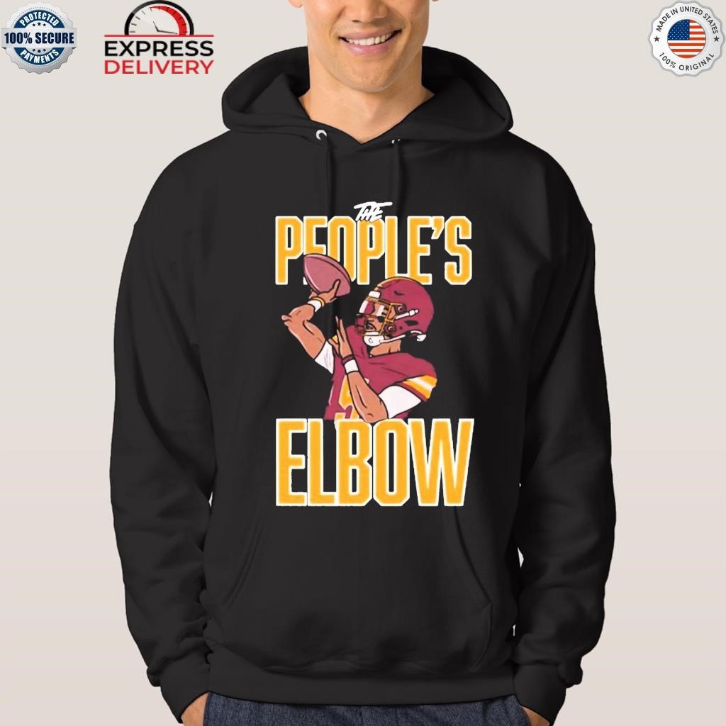 The people's elbow hoodie