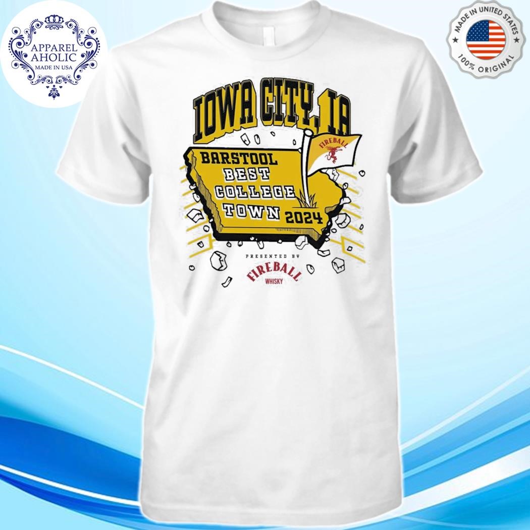 Best College Town Iowa City Shirt