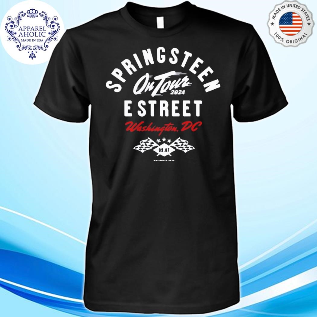 Bruce Springsteen And E Street Band Tour In Washington DC On Sept 7 2024 Shirt