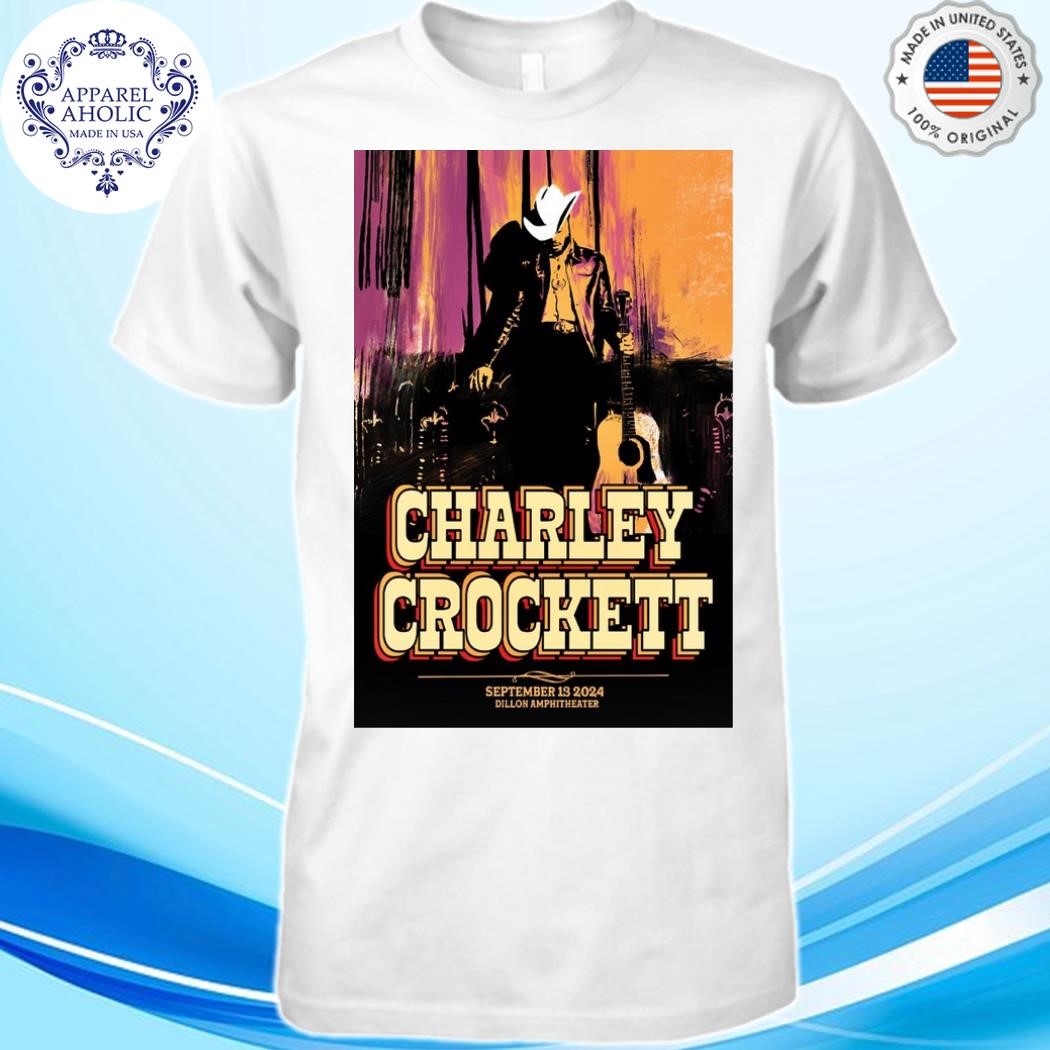 Charley Crockett Sept 13 2024 Dillon Amphitheater in Dillon CO Poster Shirt