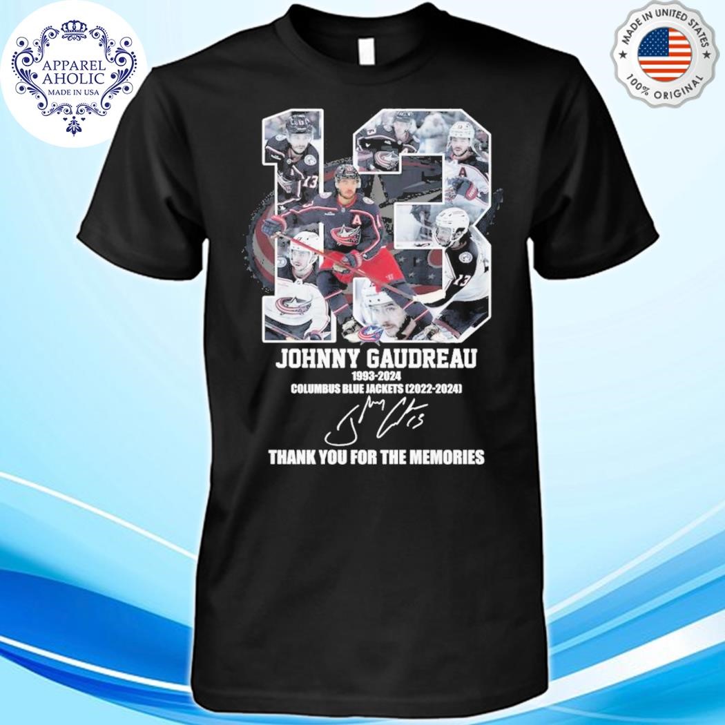 Columbus Blue Jacket Johnny Gaudreau 2022-2024 T-Shirt