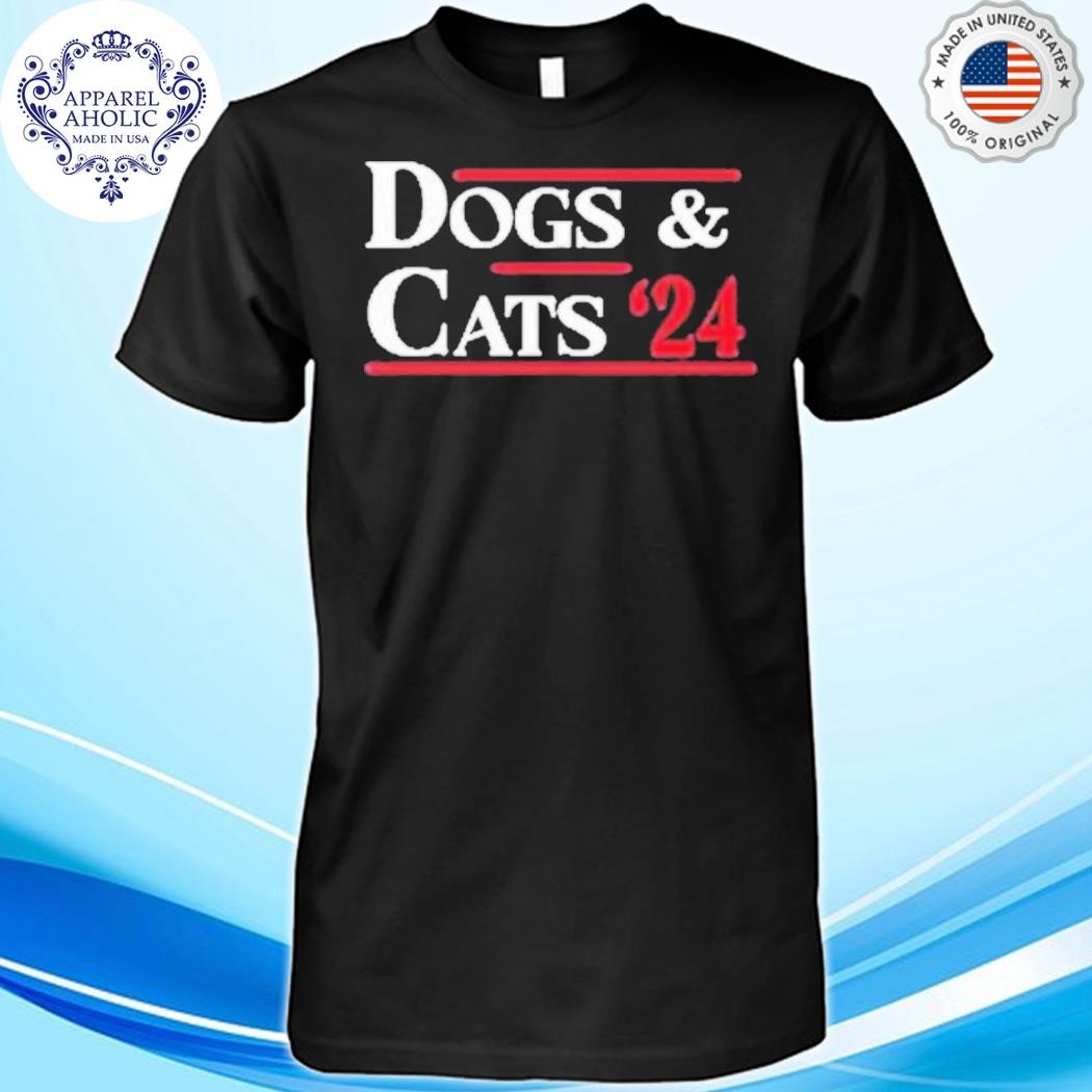 Dogs and Cats 2024 They’re Eating The Dogs Shirt